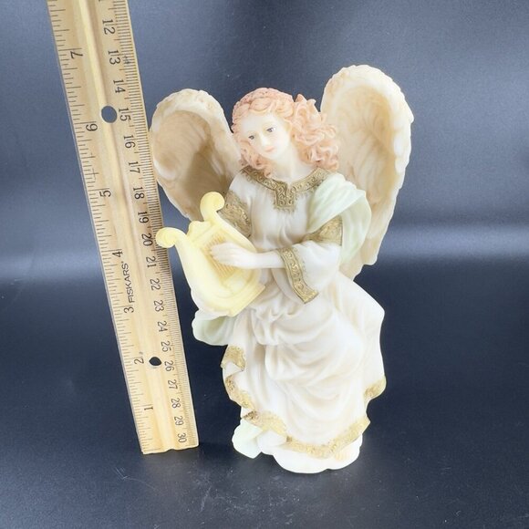 1993 Seraphim Classics Cymbeline Peacemaker Angel Figurine By Roman Vintage - Picture 4 of 10